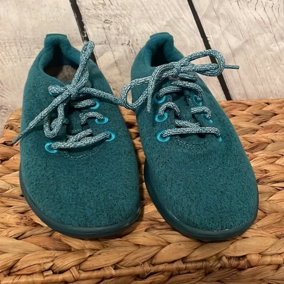 Allbirds Teal wool sneakers - Picture 3 of 8